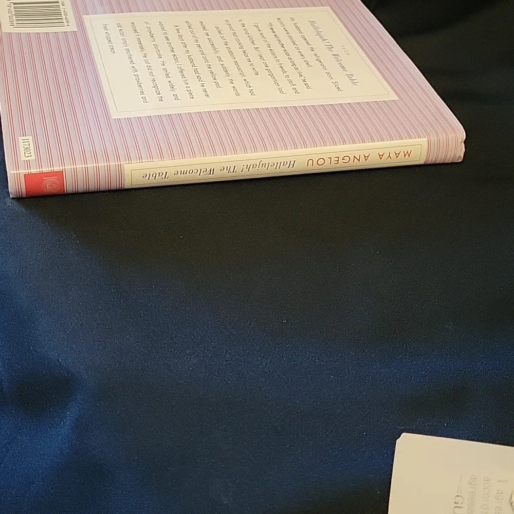 MAYA ANGELOU Hallelujah! The Welcome Table A lifetime of Memories w Recipes